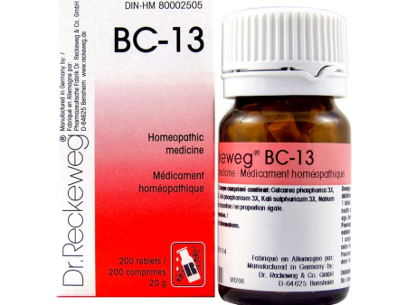 Dr. reckeweg 
- bc-13 20g - 200 tabs Hot on Sale