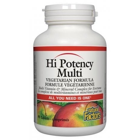 Natural factors - hi potency multi Fashion