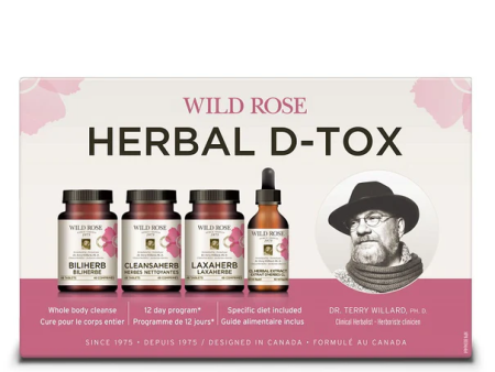 Wild rose - herbal d-tox 12 days program Hot on Sale