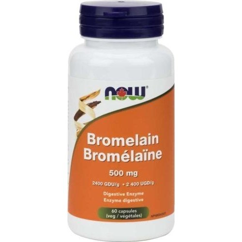 Now - bromelain 500mg - 60 caps Cheap