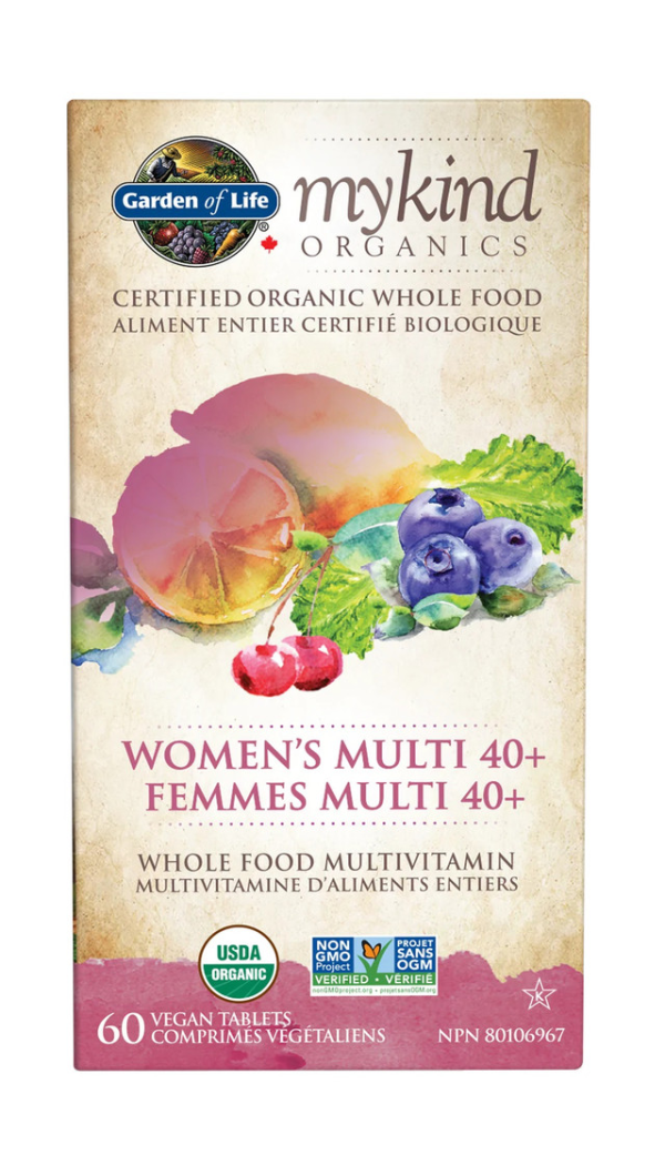 Garden of life - mykind organics women s multi 40+ - 60 vegan tab Online