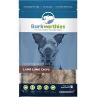 Barkworthies - All Natural Lamb Lung Chips Dog Treats Online