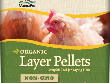 Manna Pro-farm - Organic Layer Pellets Non-gmo For Hens Discount