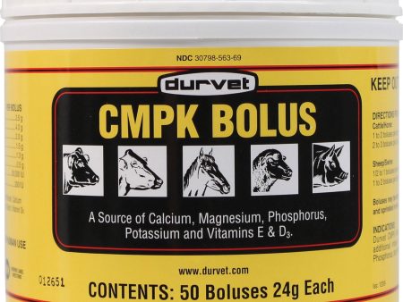 Durvet Inc              D - Cmpk Bolus For Animals For Discount