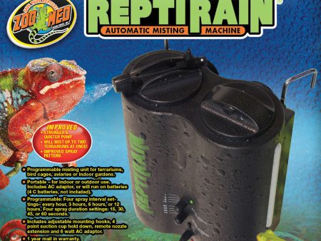 Zoo Med Laboratories Inc-Reptirain Automatic Misting Machine For Sale