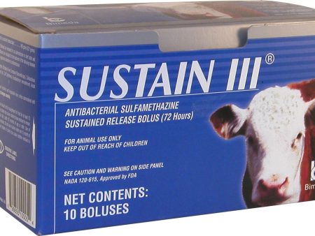 Durvet Inc              D - Sustain Iii Cattle Bolus Sale