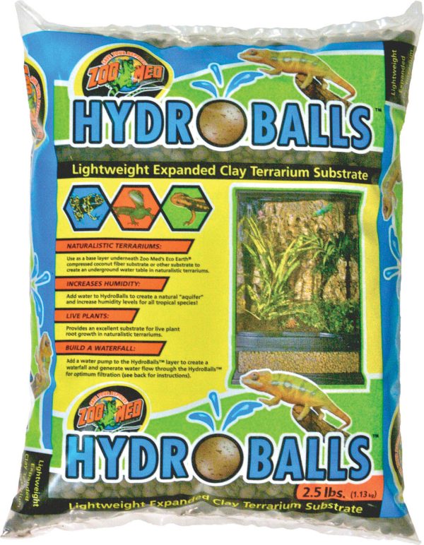 Zoo Med Laboratories Inc - Hydroballs Clay Terrarium Substrate Supply