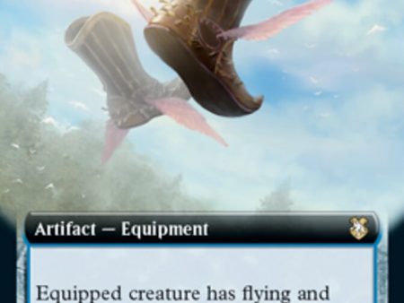 Winged Boots (Extended Art) [Dungeons & Dragons: Adventures in the Forgotten Realms Commander] Online Hot Sale