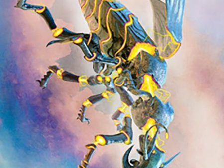 Zabaz, the Glimmerwasp Art Card (Gold-Stamped Signature) [Modern Horizons 2 Art Series] Discount