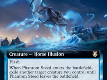 Phantom Steed (Extended Art) [Dungeons & Dragons: Adventures in the Forgotten Realms Commander] Cheap