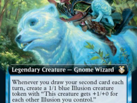 Minn, Wily Illusionist (Extended Art) [Dungeons & Dragons: Adventures in the Forgotten Realms Commander] Online