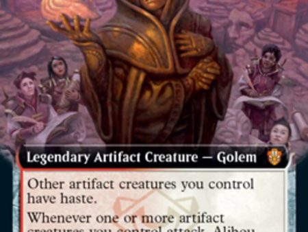 Alibou, Ancient Witness (Extended Art) [Commander 2021] Fashion