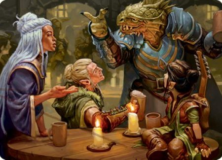 You Meet in a Tavern Art Card [Dungeons & Dragons: Adventures in the Forgotten Realms Art Series] For Discount