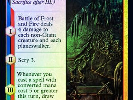 Battle of Frost and Fire [Kaldheim Prerelease Promos] Online Hot Sale