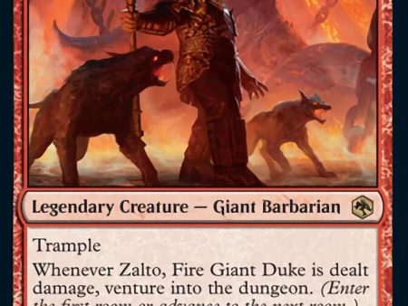 Zalto, Fire Giant Duke [Dungeons & Dragons: Adventures in the Forgotten Realms] Online