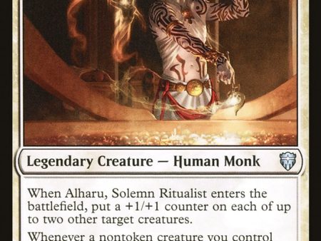 Alharu, Solemn Ritualist [Commander Legends] Cheap