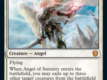 Angel of Serenity [Commander 2021] Online Sale