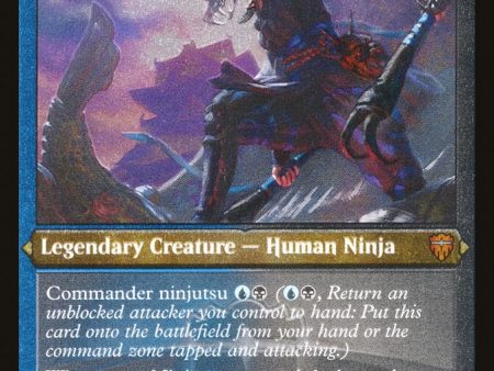 Yuriko, the Tiger s Shadow (Etched) [Commander Legends] Cheap