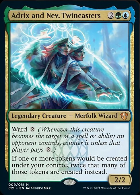 Adrix and Nev, Twincasters [Commander 2021] Cheap